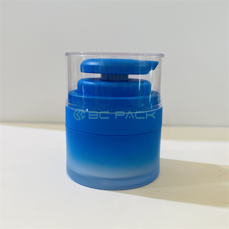 Blue Airless Jar|BY057B
