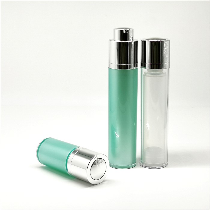 Twist Lock Green Airless Bottle|BY016